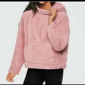 VS PINK Sherpa Teddy Jacket Size L